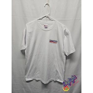 Bayside Danchuk Usa T Shirt Classic Chevy Parts Barn Find Graphic Print Sz Large